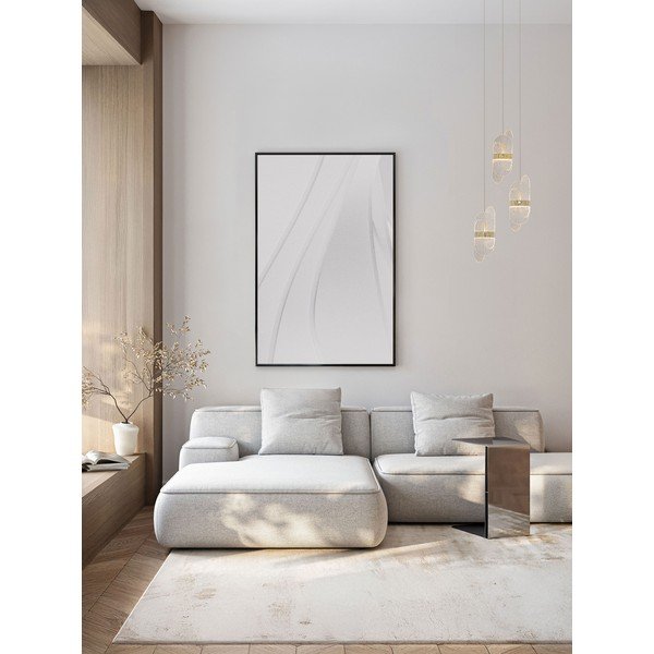 Žalvario spalvos iš metalo kabantis šviestuvas LED su pritemdymo funkcija ø 32 cm su stiklo gaubtu Lucien – Nova Luce-image-1