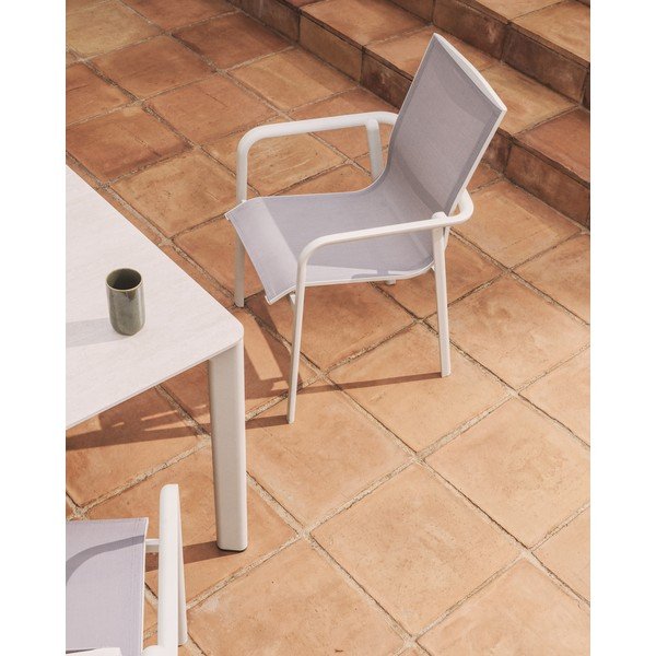 Smėlio spalvos sodo kėdė Canea – Kave Home-image-3