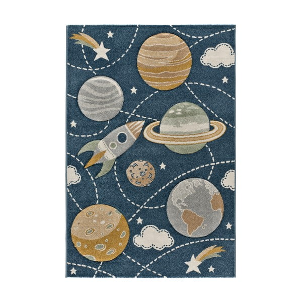 Kilimas mėlynos spalvos 120x170 cm Balloon – Universal