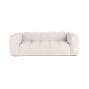 Kreminės spalvos iš velveto sofa 225 cm Cube – Bonami Selection