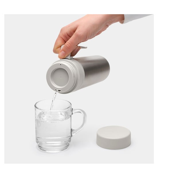Termo puodelis šviesiai pilkos spalvos 500 ml Make & Take – Brabantia-image-4