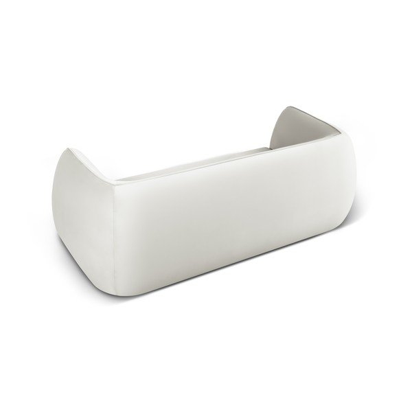 Sofa smėlio spalvos iš velveto 225 cm Lando – Micadoni Home-image-3