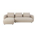Kampinė sofa smėlio spalvos (su kairiuoju kampu) Imola – Bonami Selection