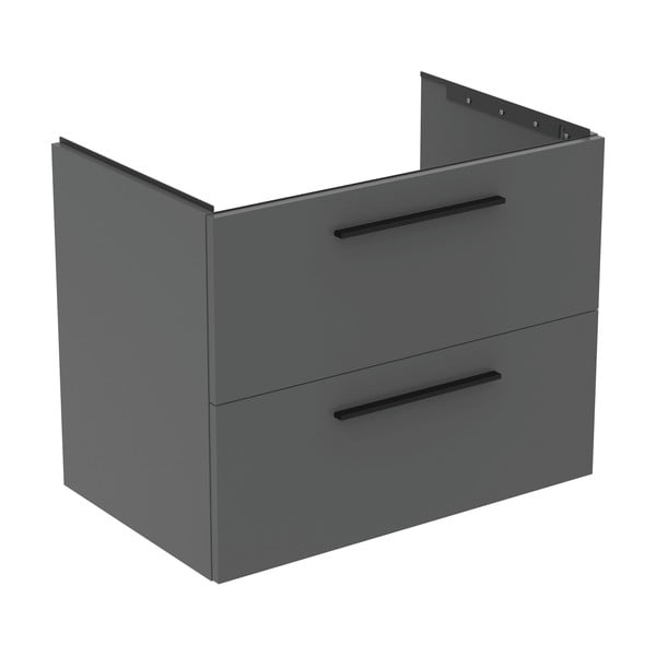 Pakabinama spintelė po kriaukle pilkos spalvos 80x63 cm i.Life B – Ideal Standard-image-4