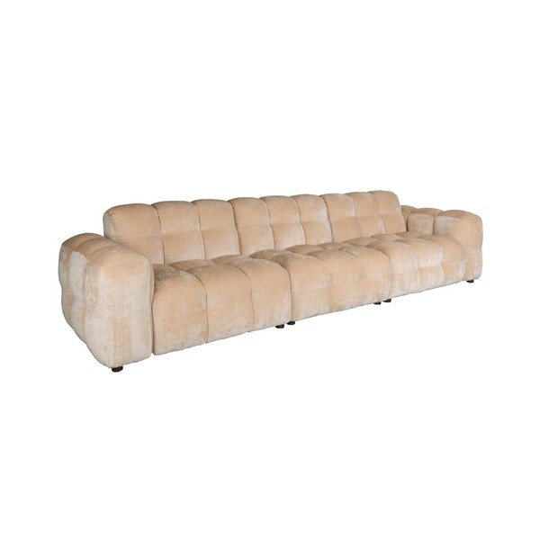Smėlio spalvos sofa iš velveto 364 cm Hackman – Dutchbone-image-2