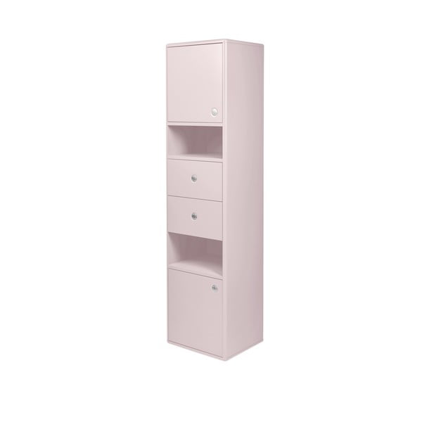 Aukšta/pakabinama vonios daiktadėžė rožinės spalvos 40x158 cm Color Bath – Tom Tailor-image-3