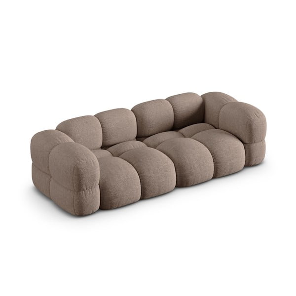 Rudos spalvos sofa 250 cm Loretto – Cosmopolitan Design-image-3