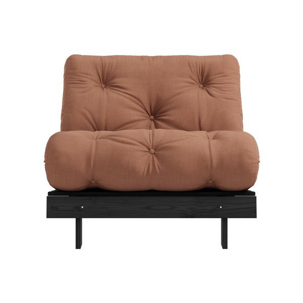 Sulankstomas krėslas Karup Design Roots Black/Clay Brown-image-3