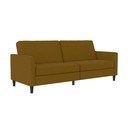 Sulankstoma sofa geltonos spalvos 86 cm Presley – Støraa