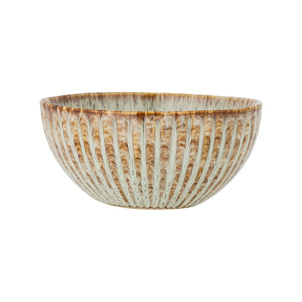 Skirta serviravimui/skirta vaisiams mėlynos spalvos/smėlio spalvos iš akmens masės mažas dubuo 200 ml Fleur – Bloomingville-image-2