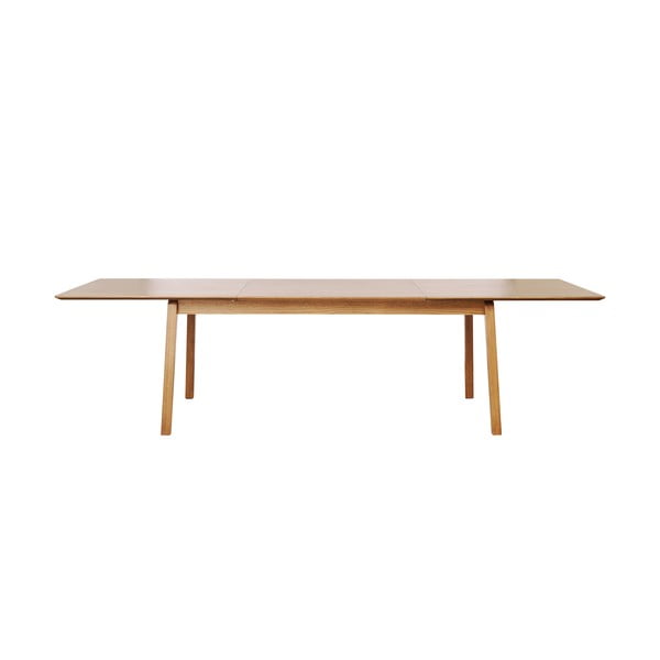 Prailginamas valgomojo stalas su ąžuolo dekoro stalviršiu 95x190 cm Bari – Unique Furniture-image-1