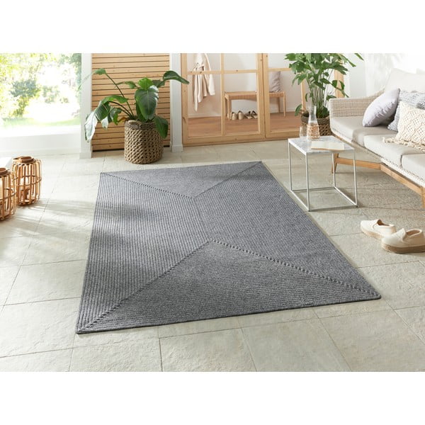 Pilkas lauko kilimas 230x160 cm - NORTHRUGS-image-1