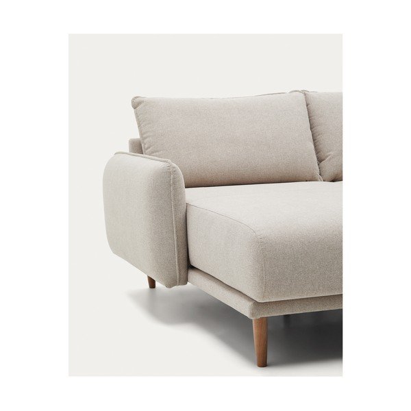 Kampinė sofa smėlio spalvos (kintama) Carlota – Kave Home-image-1