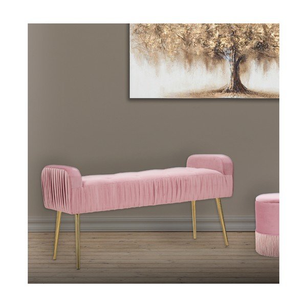 Rožinis Mauro Ferretti Lady suoliukas-image-1