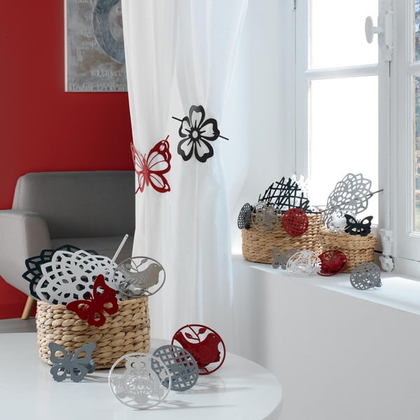 Iš metalo užuolaidų segtukų rinkinys 2 vnt. Passero – douceur d'intérieur-image-1