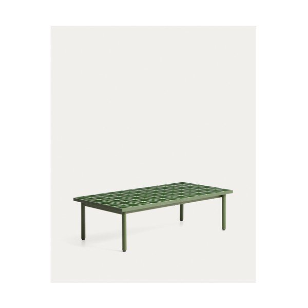 Iš keraminės plokštės sodo kavos staliukas 61x122 cm Maurina – Kave Home-image-4