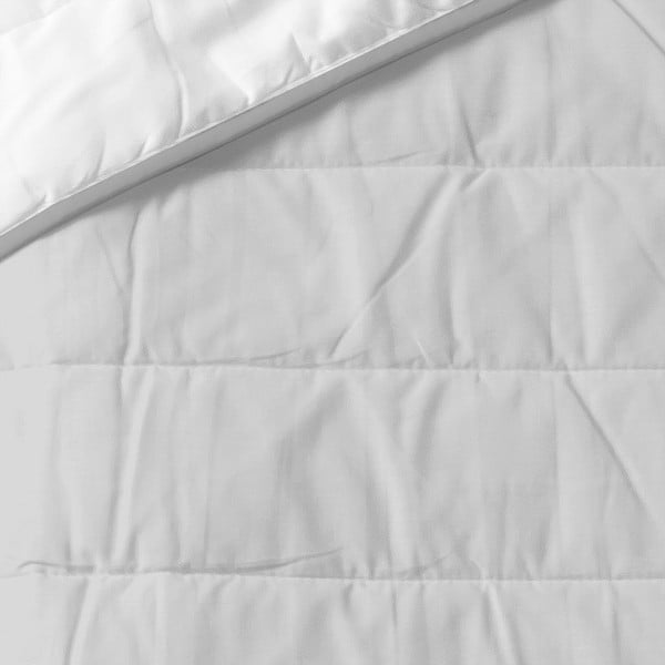 Dygsniuota lovatiesė iš medvilnės rožinės spalvos/pilkos spalvos 180x260 cm Range – Blanc-image-2