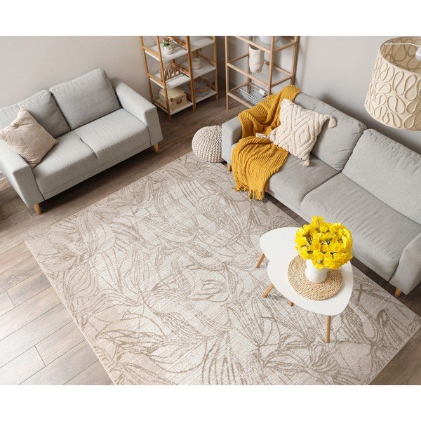 Smėlio spalvos kilimas 120x180 cm Floares – FD-image-1