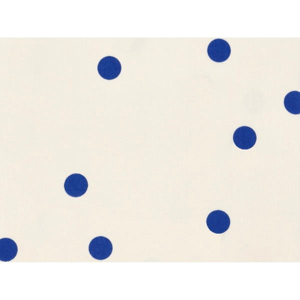 Mėlynos spalvos/kreminės spalvos iš satino medvilnės viengulė patalynė 140x200 cm Solaris – Södahl-image-2