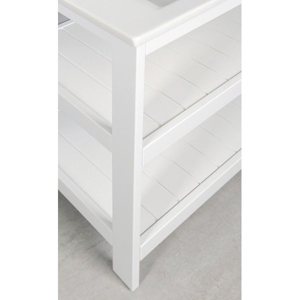 Stovas be praustuvo baltos spalvos 61,5x85,5 cm Etide – Sapho-image-2