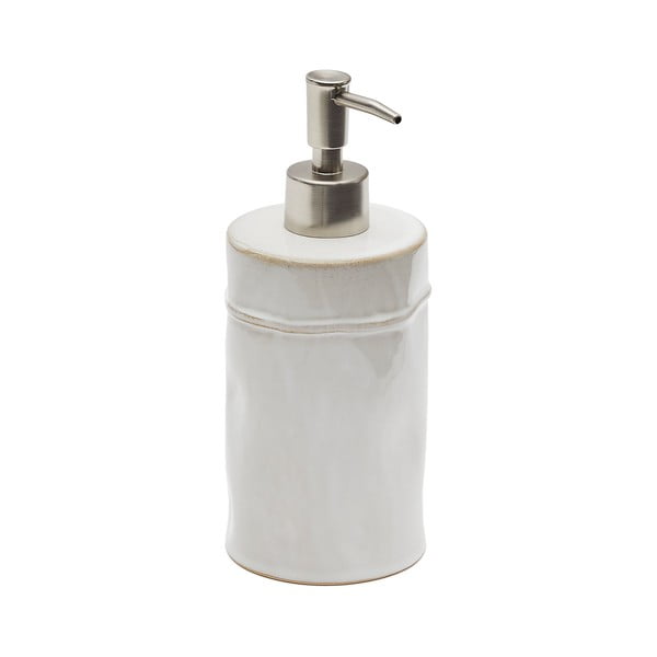 Kreminės spalvos iš keramikos muilo dozatorius 650 ml Savel – Kave Home-image-2