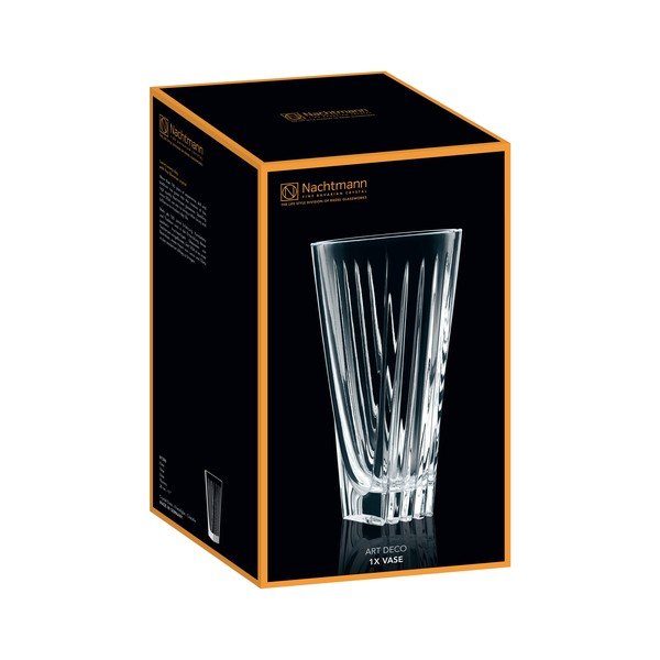 Krištolinė vaza Nachtmann Art Deco, aukštis 28 cm-image-3