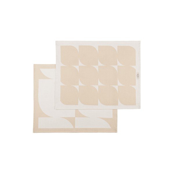 Iš medvilnės virtuvės rankšluosčiai 2 vnt. 50x63 cm Abi – noo.ma