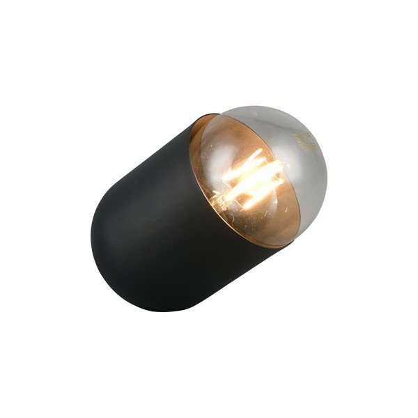 Juodos spalvos iš metalo stalinis šviestuvas (aukštis 13,5 cm) Nara – Reality-image-3