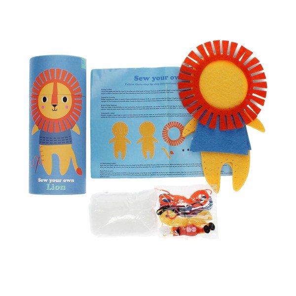 Kūrybinis žaislas Sew Your Own Lion – Rex London