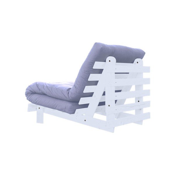 Kintamas fotelis "Karup Roots White/Blue Breeze-image-4