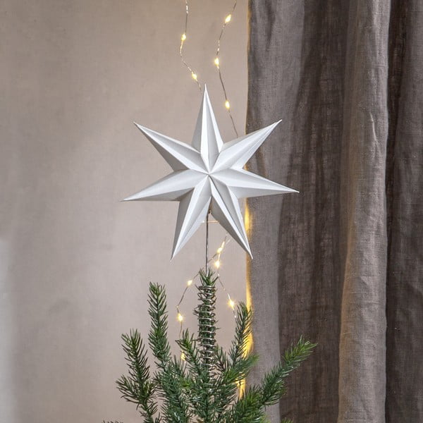 Balta žvaigždė Kalėdų eglutei Isa - Star Trading
