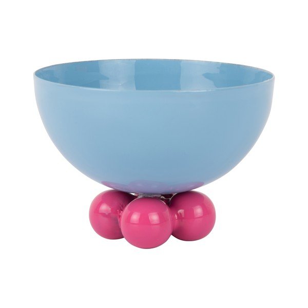 Šviesiai mėlynos spalvos iš geležies mažas dubuo Double Funky – PT LIVING-image-4