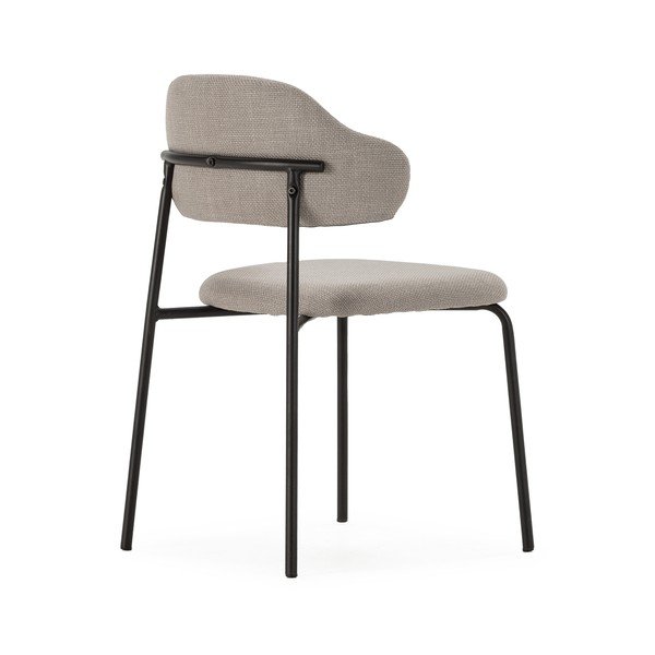 Šviesiai pilkos spalvos valgomojo kėdės 4 vnt. Adriel – Marckeric-image-4