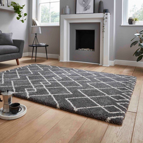 Kilimas pilkos spalvos 120x170 cm Royal Nomadic – Think Rugs-image-2