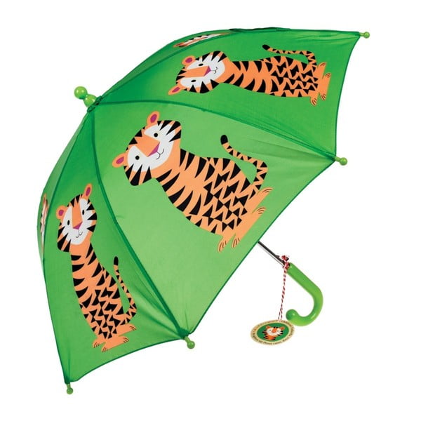 Ambiance Rex London Jim The Tiger vaikiškas skėtis, ⌀ 64 cm