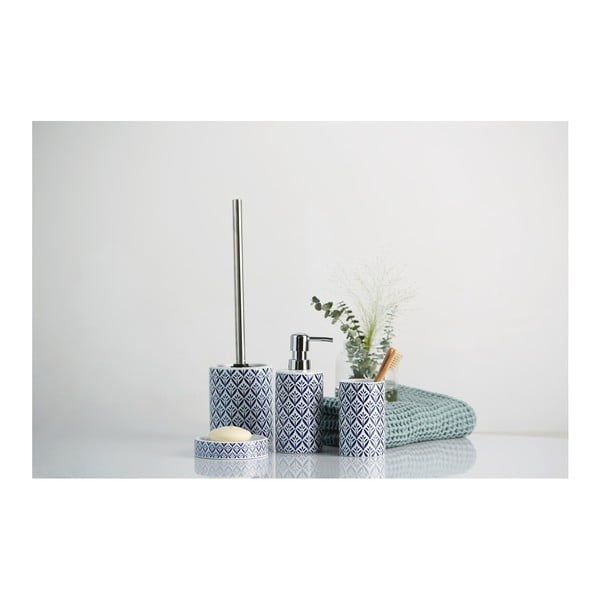 Mėlynas keraminis puodelis dantų šepetėliams Wenko Lorca-image-3