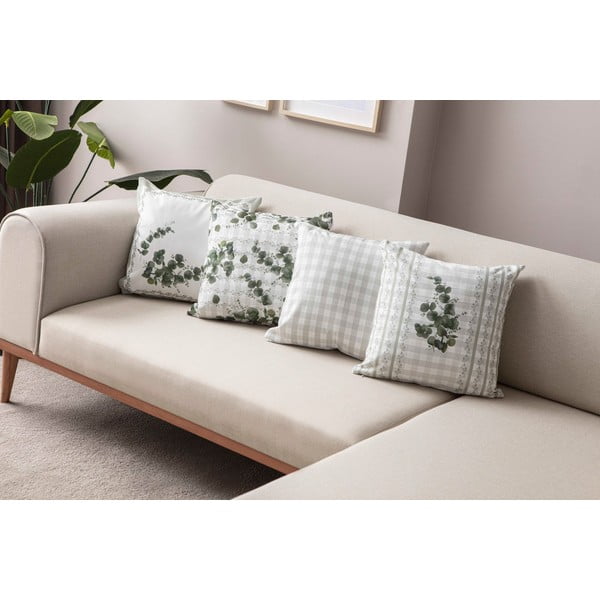 Dekoratyviniai pagalvių užvalkalai 4 vnt. 43x43 cm – Mioli Decor-image-4