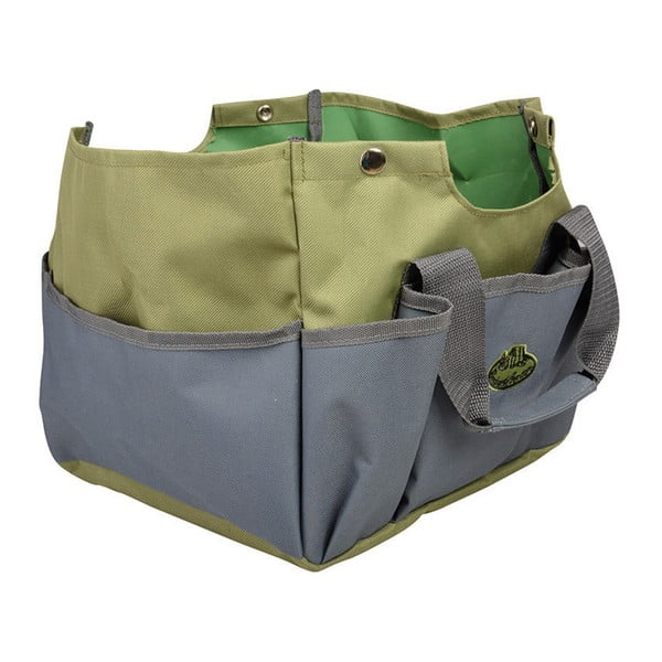 Sodo taburetė žalios spalvos/pilkos spalvos – Esschert Design-image-1