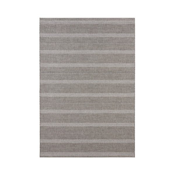 Pilkas lauko kilimas "Elle Decoration Brave Laon", 160 x 230 cm