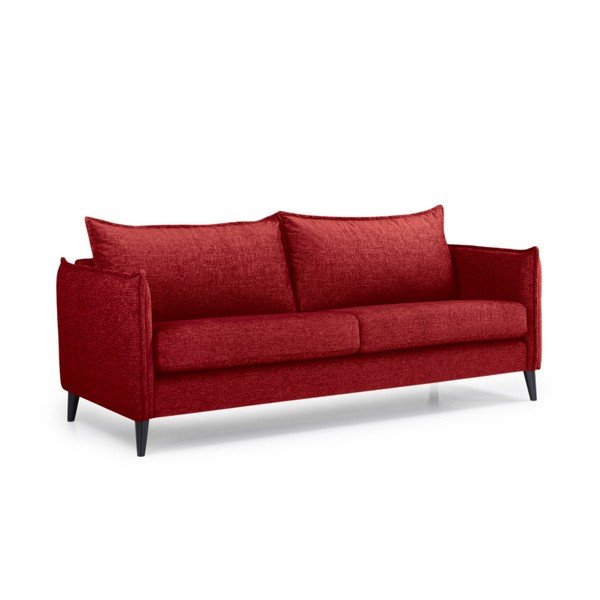 Raudona sofa Scandic Leo, 208 cm-image-2