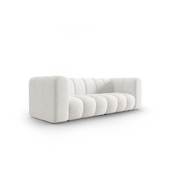 Sofa baltos spalvos 228 cm Lupine – Micadoni Home-image-2