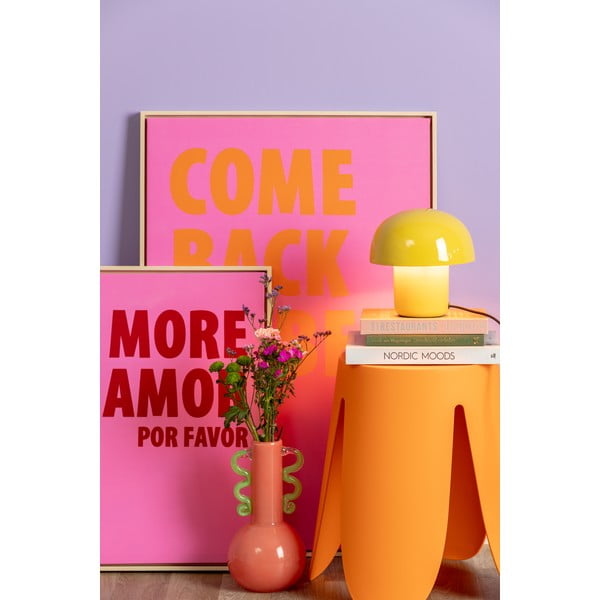 Iš plastiko taburetė oranžinės spalvos Ravish – Leitmotiv-image-1