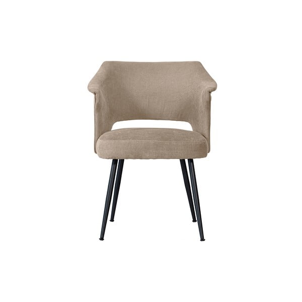 Valgomojo kėdės iš aksomo smėlio spalvos 2 vnt. Sits – Basiclabel -image-2