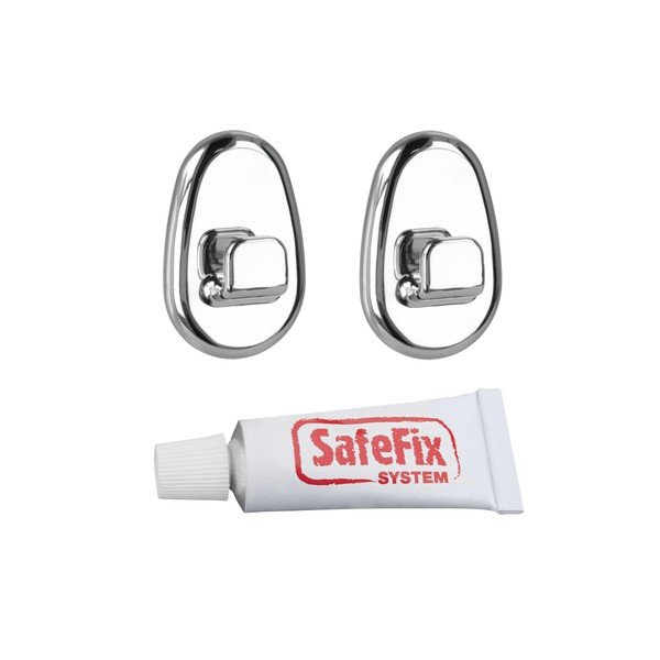 2 kabliukų ir klijų rinkinys Metaltex-image-1