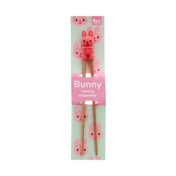 Natūralios spalvos medinės vaikiškos mokomosios lazdelės Bunny – Rex London-image-4