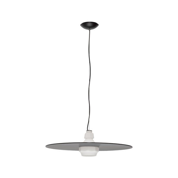 Matinės juodos spalvos iš plieno kabantis šviestuvas ø 60 cm Lora – Nova Luce
