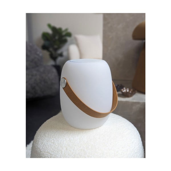 Lauko šviestuvas LED su laikmačiu/su garsiakalbiu USB ø 18 cm Cardiff – House Nordic-image-1