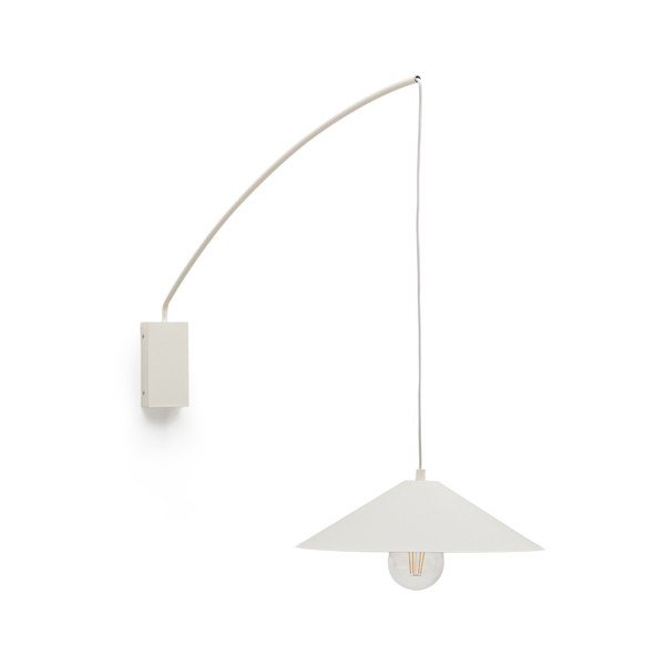 Kreminės spalvos sieninė lempa ø 35 cm Kally – Kave Home-image-4