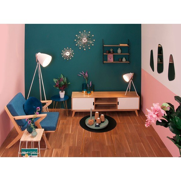 Metalinė lentyna su juodomis detalėmis PT LIVING Zig Zag-image-4