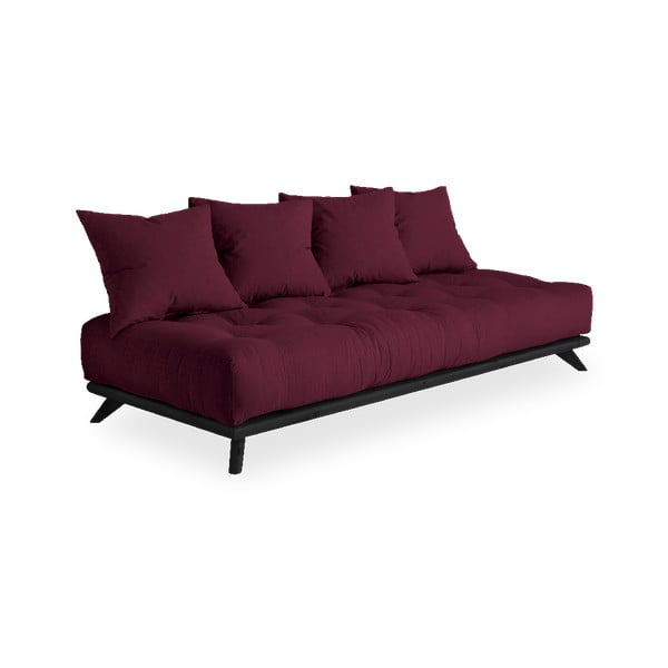 Sofa Karup Design Senza Black/Bordeaux-image-1